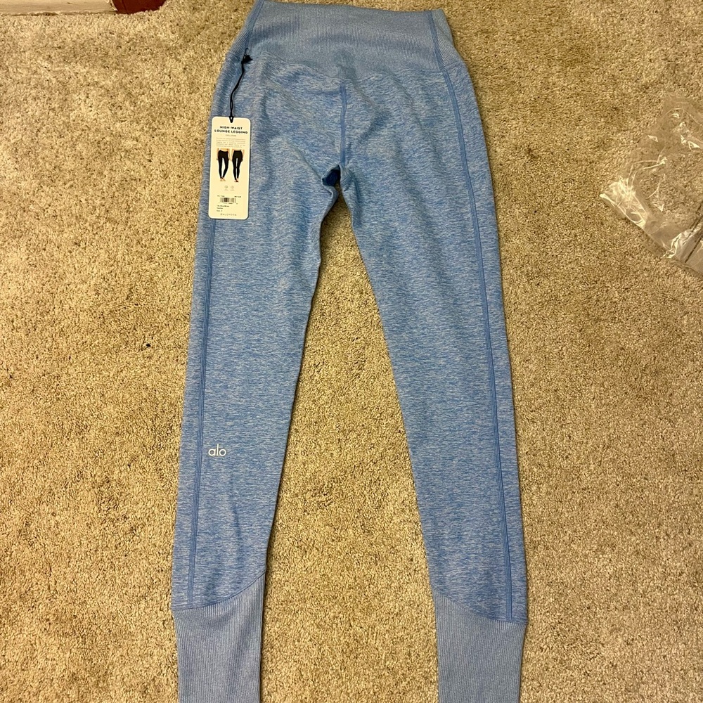 ALO Yoga High-Waist Lounge Legging in Blue